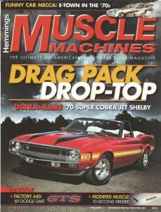 HEMMINGS MUSCLE MACHINES 2010 JULY - 440 GTS, GT500, HURST, R-A II